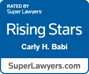 SuperLawyers Rising Star — Carly H. Babi